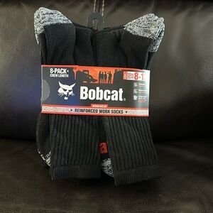 Mens bobcat reinforced work socks